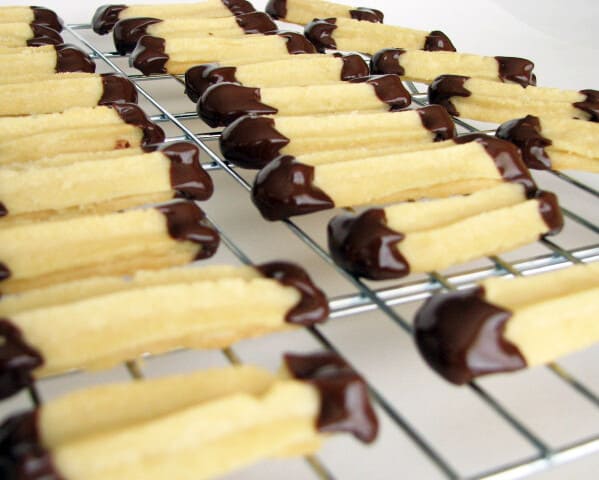 Chocolate Dipped Cookies