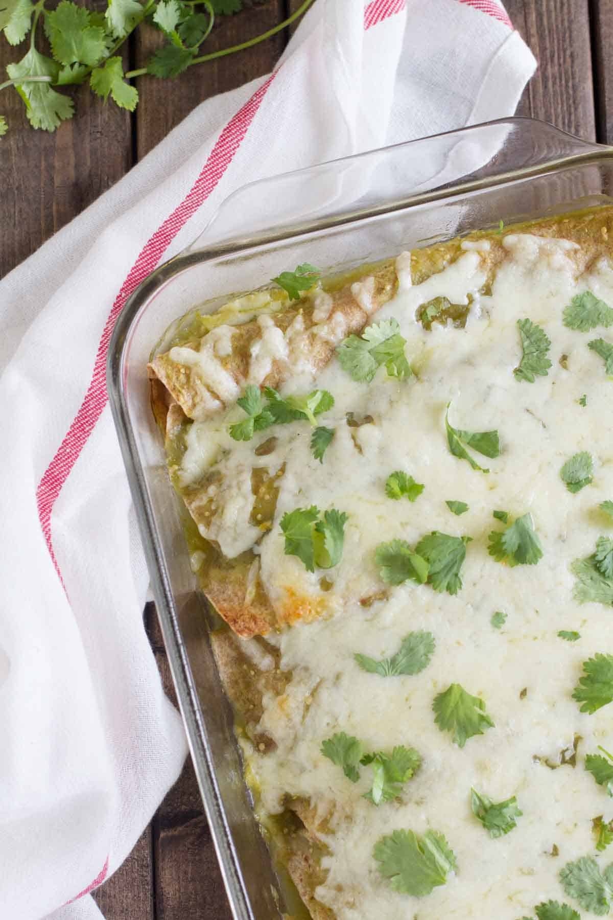 Garlic, Bean and Chicken Enchiladas Taste and Tell