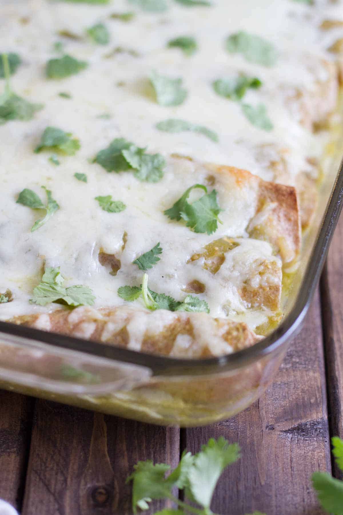 Garlic, Bean and Chicken Enchiladas Taste and Tell