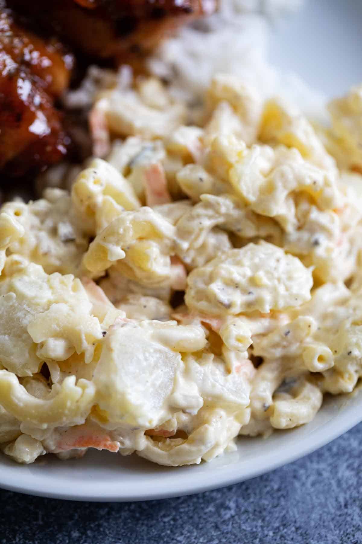 Hawaiian Macaroni Salad Recipe With Potatoes Taste And Tell