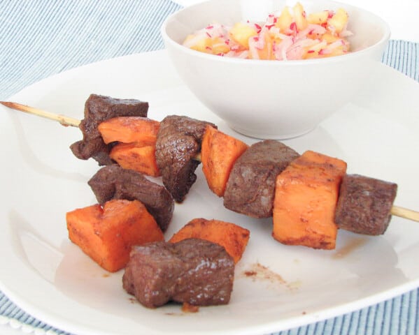 Jamaican Style Beef Kabobs