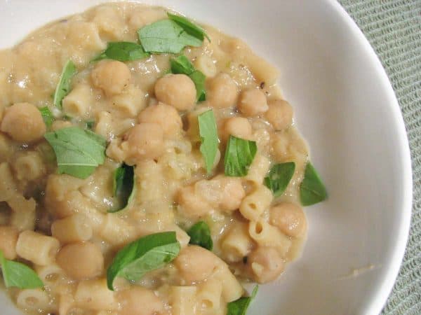 Pasta with Chickpeas