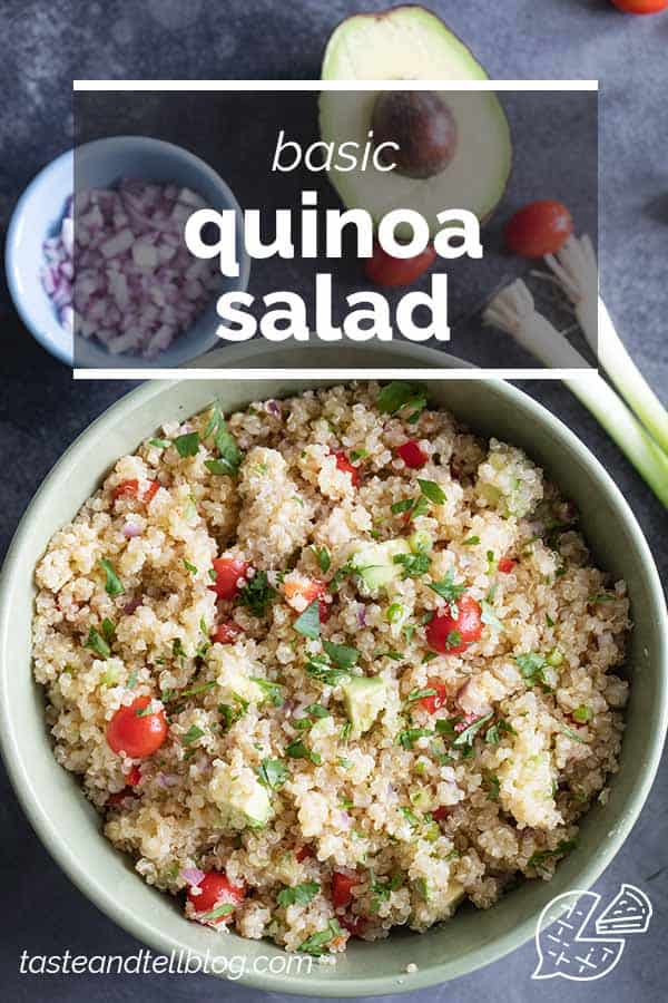 Quinoa Salad Recipe with Citrus Dressing Taste and Tell