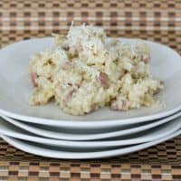 Risotto with Prosciutto, Butter and Parmigiano