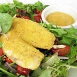 Southern Fried Tilapia Salad