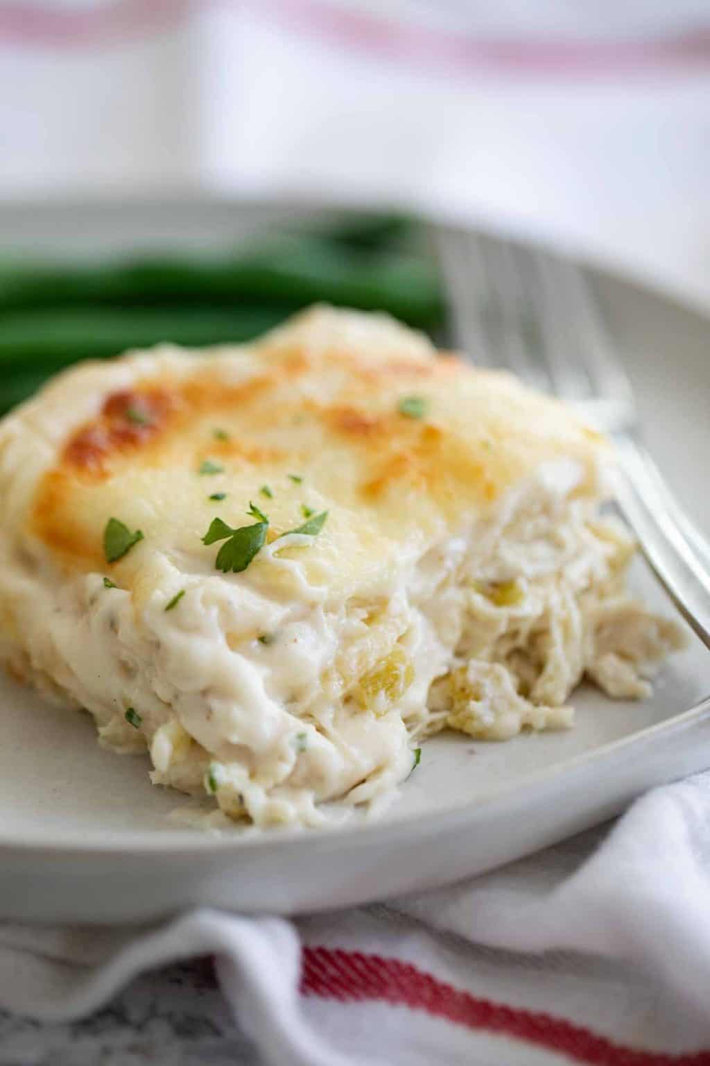 Chicken Lasagna with Green Chile and Cheese Taste and Tell