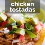 Chicken Tostadas Recipe