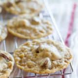 chocolate chip cookies on a cooling rack