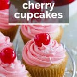 Coconut Cherry Cupcakes Recipe