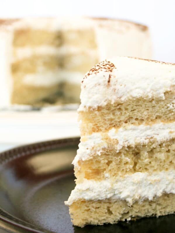 Hot Cocoa Chiffon Cake