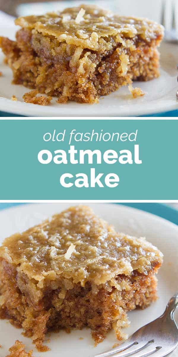 Oatmeal Cake Taste and Tell