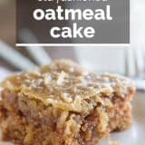 Oatmeal Cake Recipe