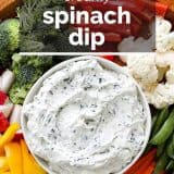 Spinach Dip Recipe