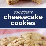 How to Make Strawberry Cheesecake Cookies