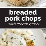 How to Make Breaded Pork Chops with Cream Gravy