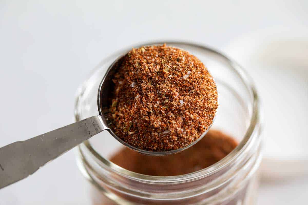 tablespoon full of spice mixture