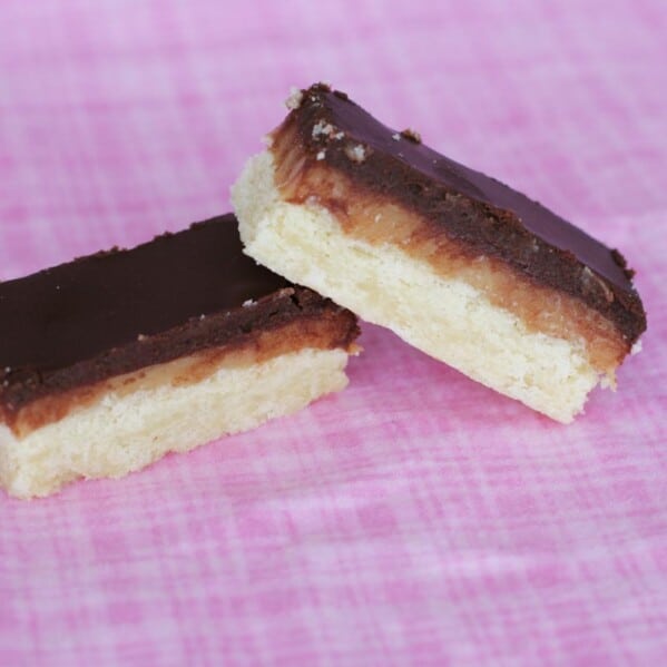 Pieces of Millionaire's Shortbread