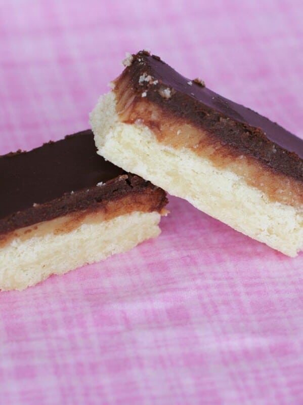 Pieces of Millionaire's Shortbread