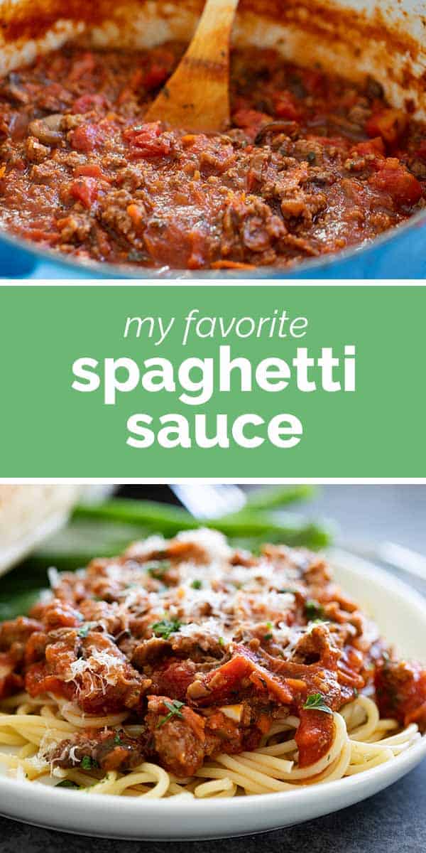 My Favorite Spaghetti Sauce Recipe Taste and Tell