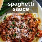 My Favorite Spaghetti Sauce Recipe