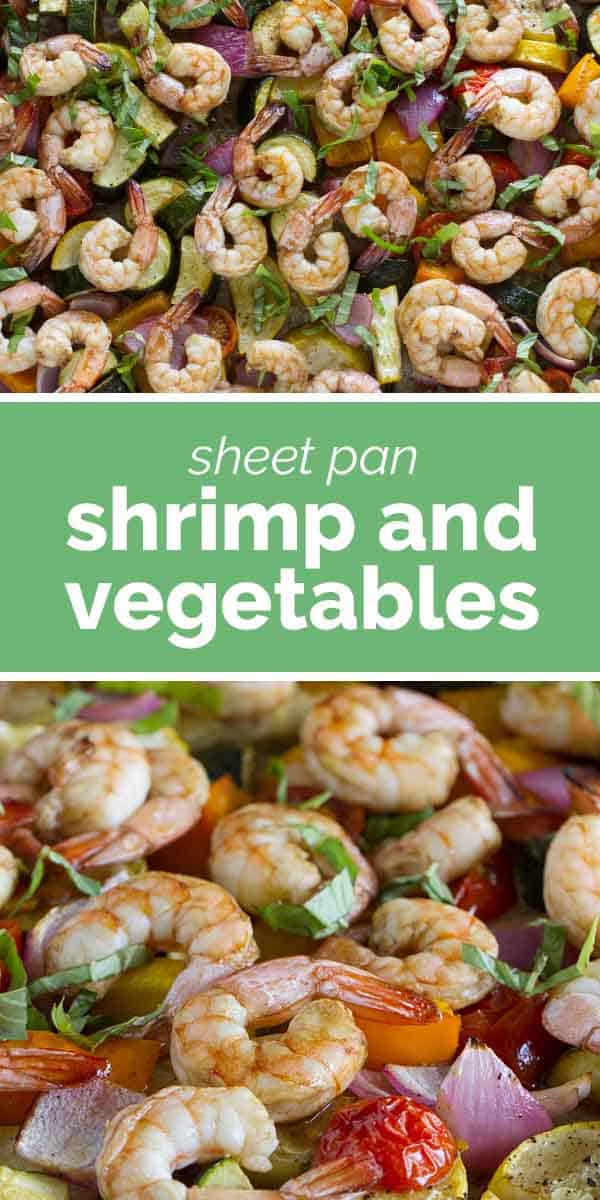 Sheet Pan Shrimp and Vegetables with Balsamic - Taste and Tell