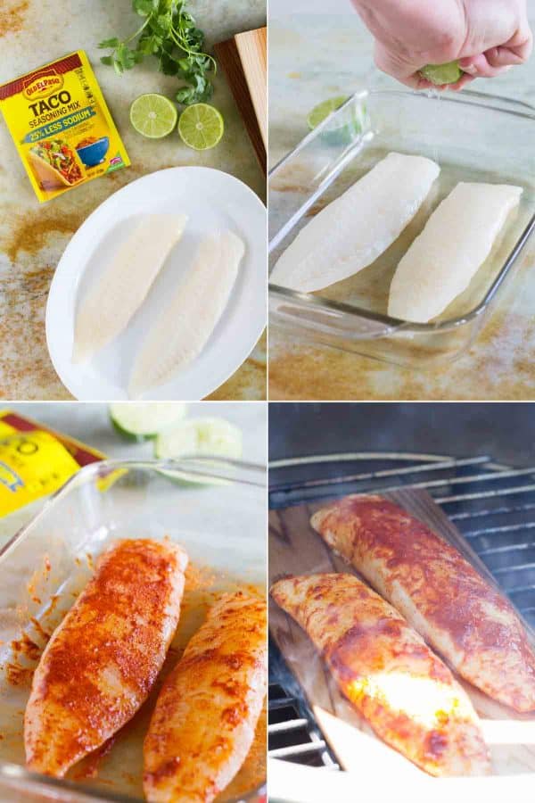 Taco Seasoned Grilled Fish Recipe Taste and Tell
