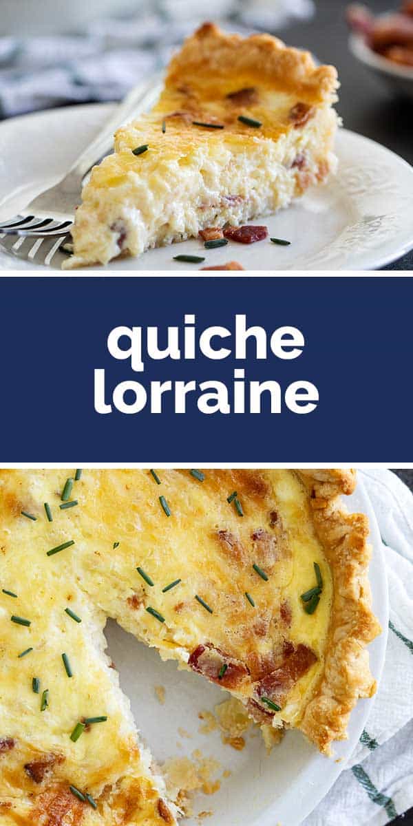 Classic Quiche Lorraine - Taste and Tell