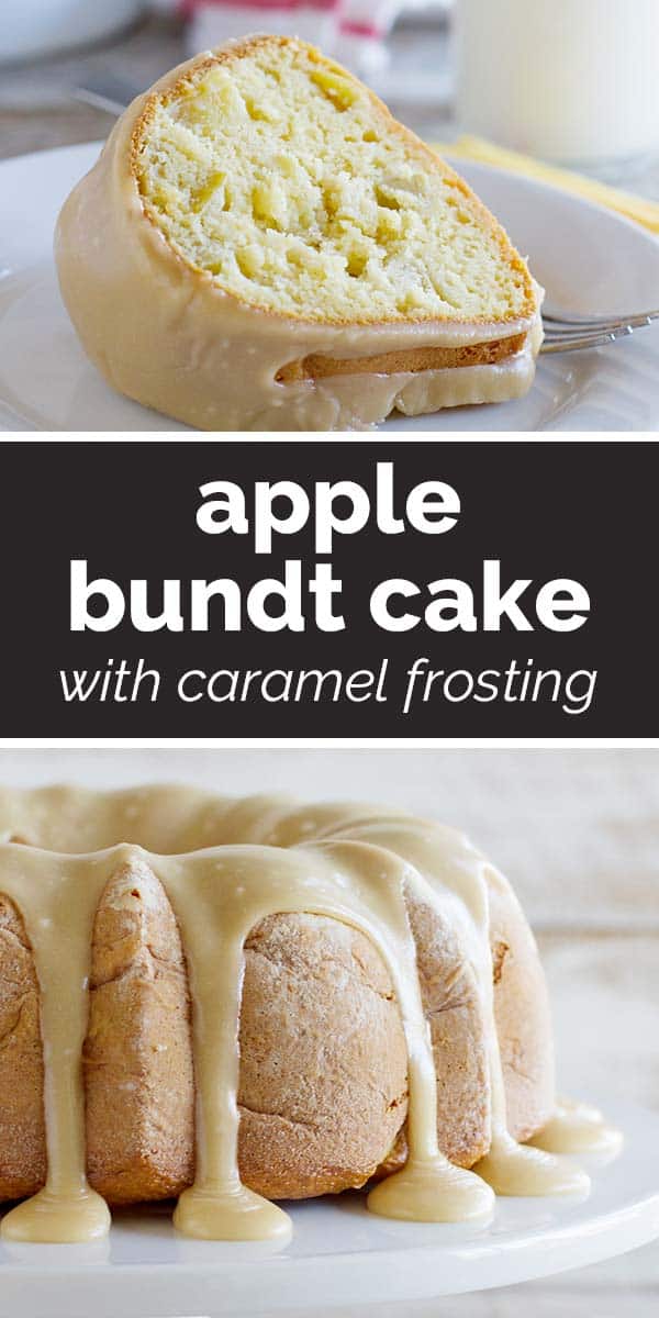 Apple Bundt Cake with Caramel Frosting Taste and Tell