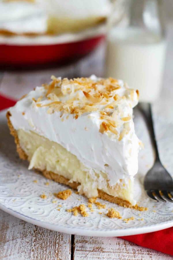 Coconut Cream Pie Taste and Tell