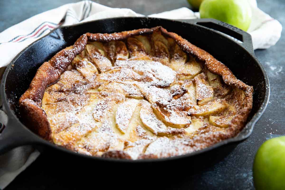 German Apple Pancake Breakfast Recipe - Taste and Tell