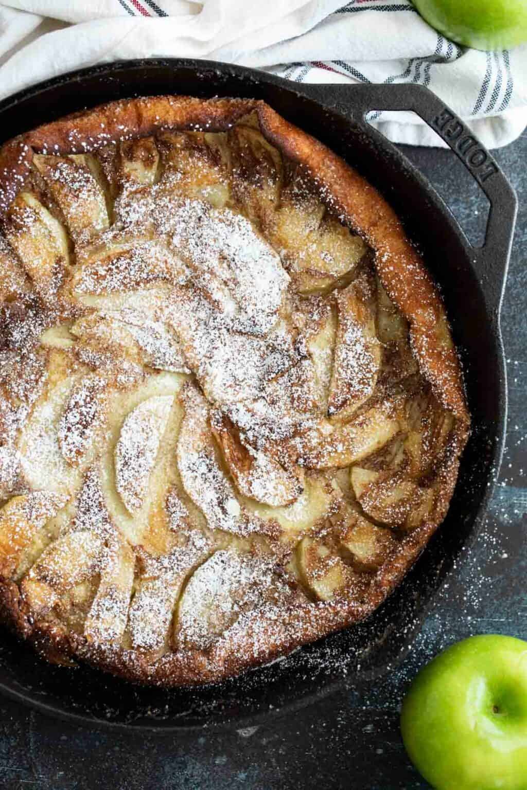 German Apple Pancake Breakfast Recipe Taste and Tell