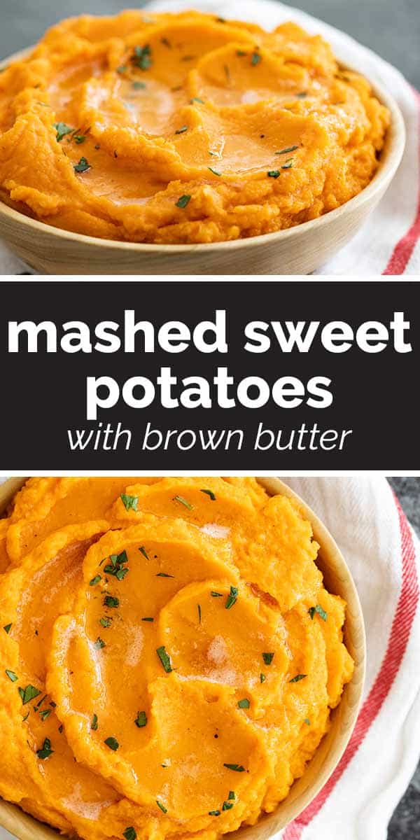 Mashed Sweet Potatoes - Taste and Tell