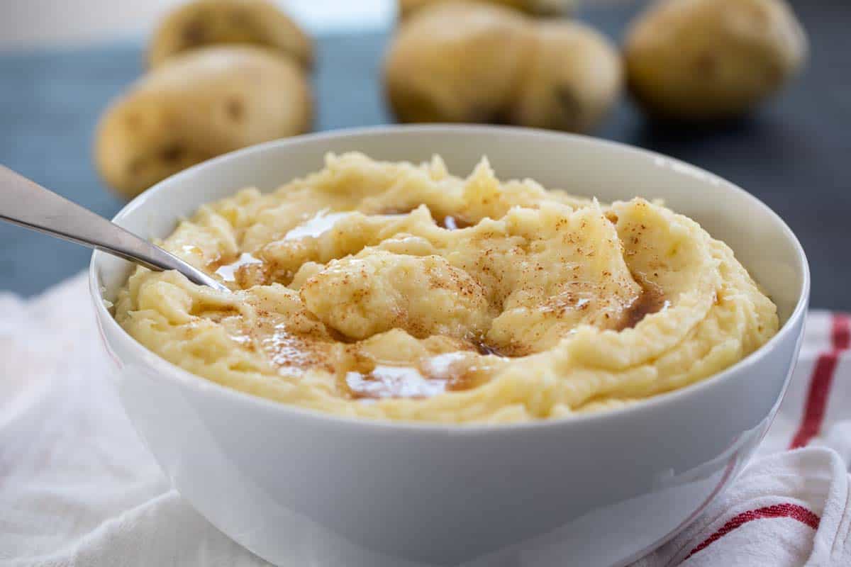 bowl of my favorite mashed potato recipe