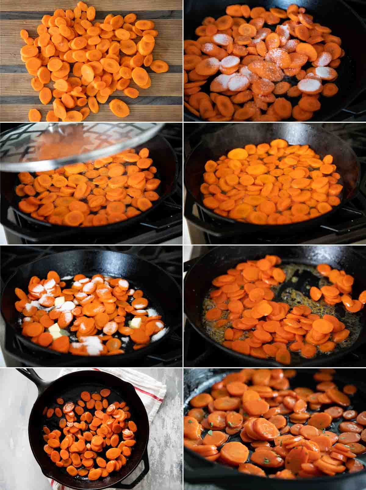 steps to make glazed carrots