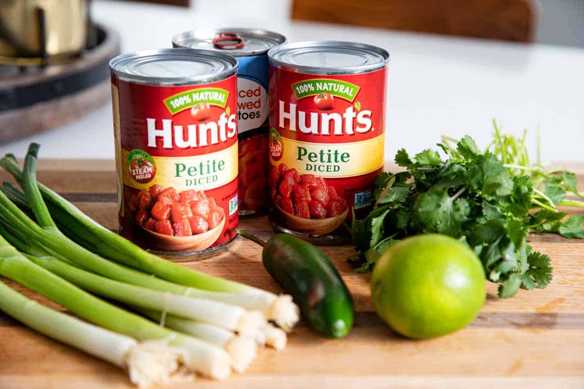 ingredients for Homemade Salsa