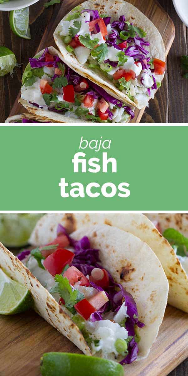 Grilled Baja Fish Tacos - Taste and Tell