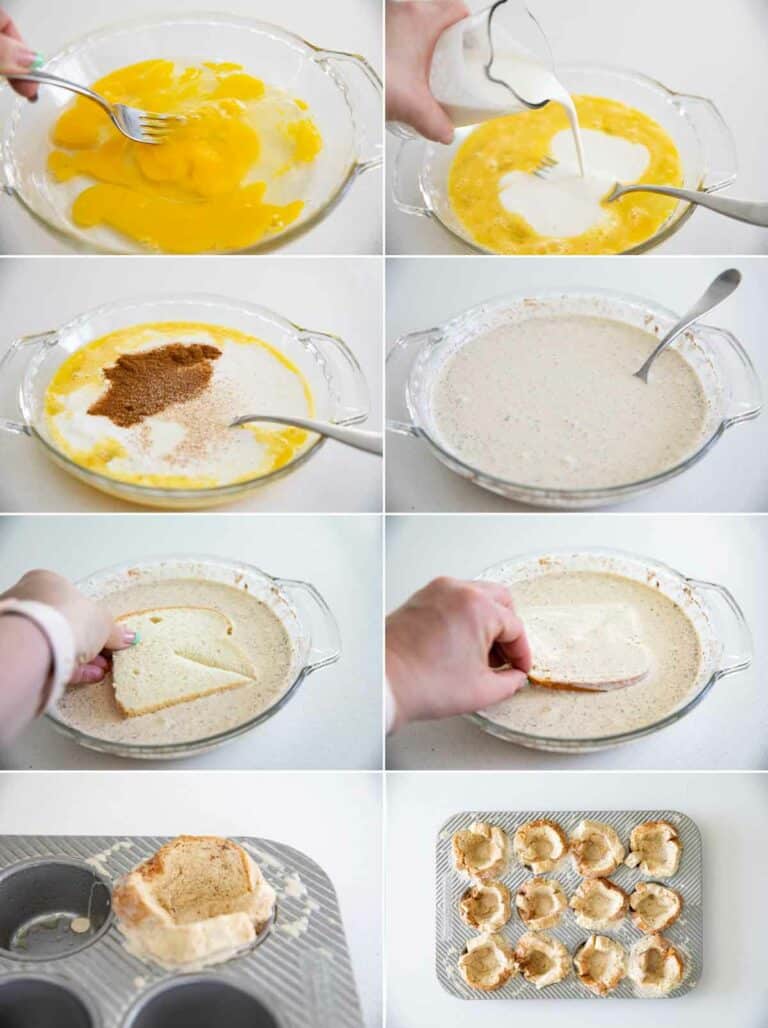 French Toast Cups with Fresh Berries Taste and Tell