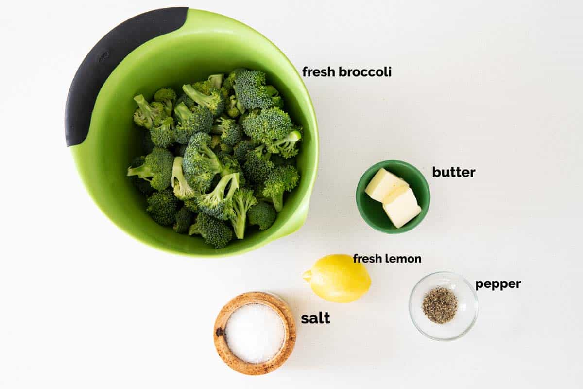 ingredients needed for lemon broccoli