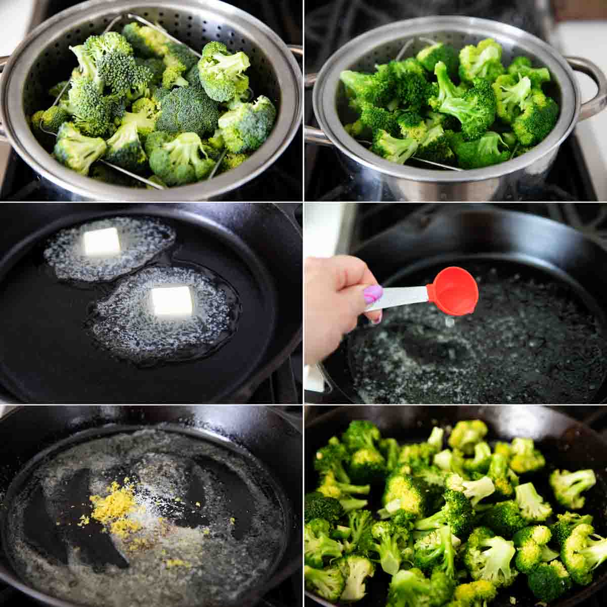 steps to make lemon broccoli