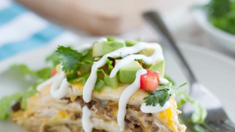 Taco Tortilla Stack
