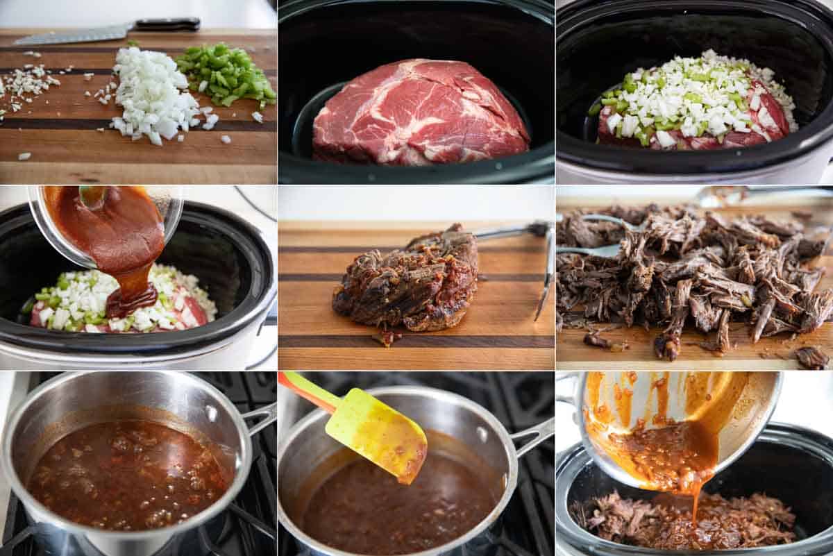 how to make slow cooker bbq beef sandwiches