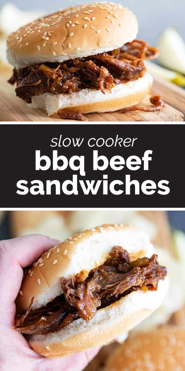 Slow Cooker BBQ Beef Sandwiches Taste and Tell
