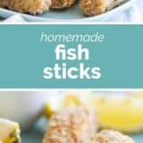 Fish Sticks with text in the middle