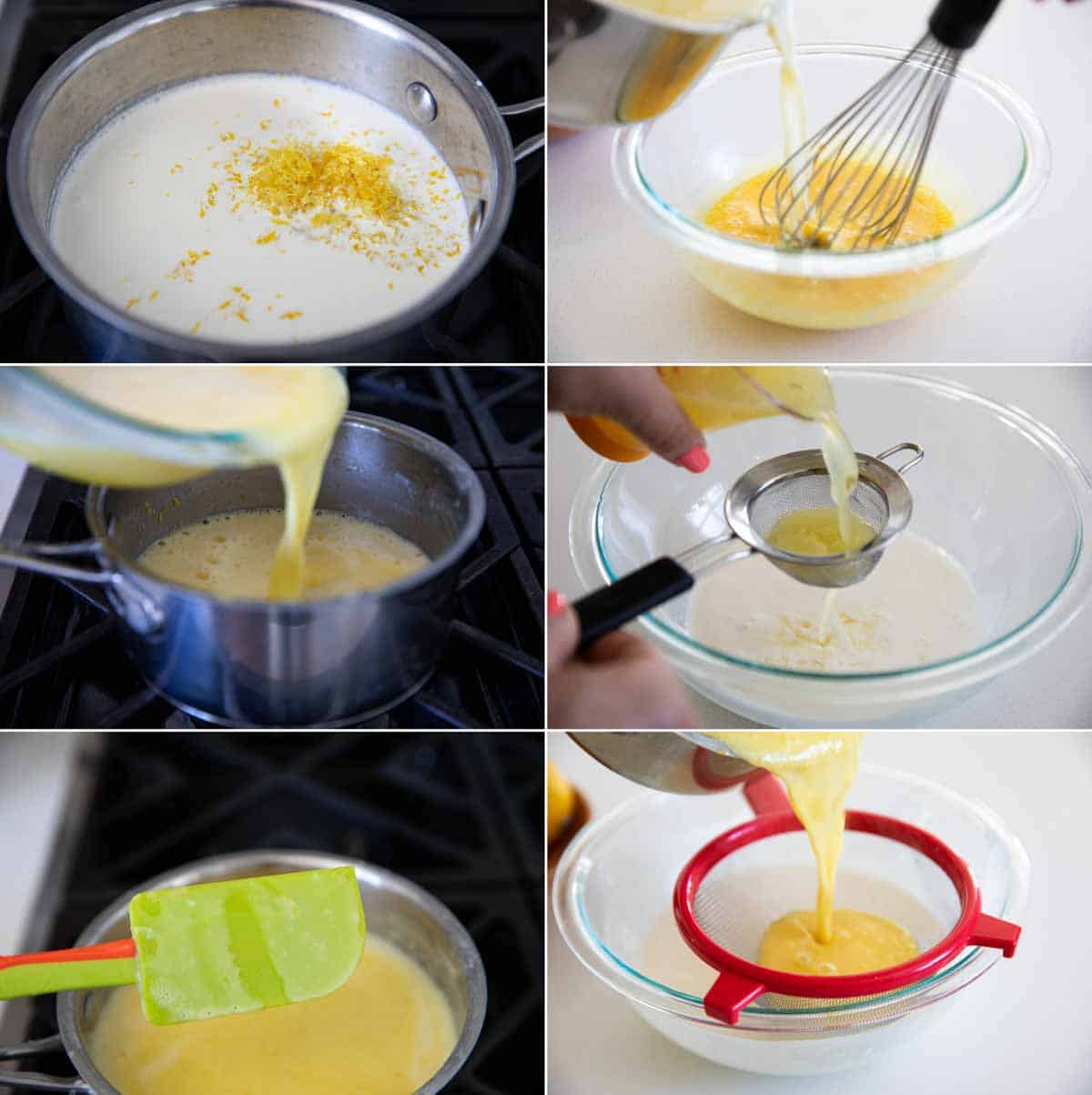steps to make lemon ice cream