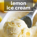 lemon ice cream with text overlay
