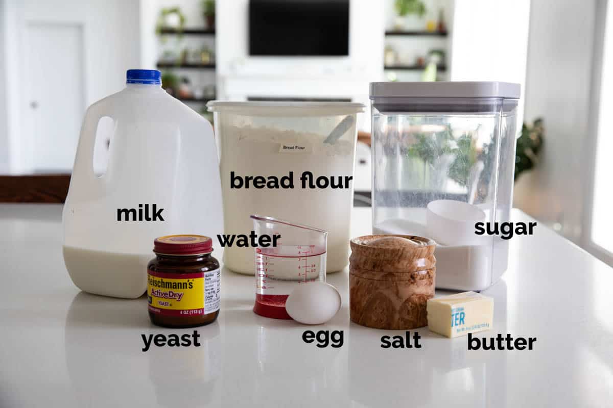 ingredients for naan bread