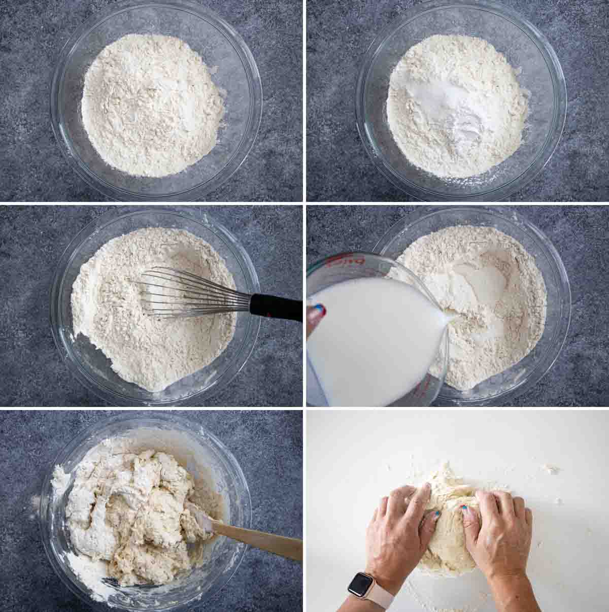 steps to make fry bread for navajo tacos