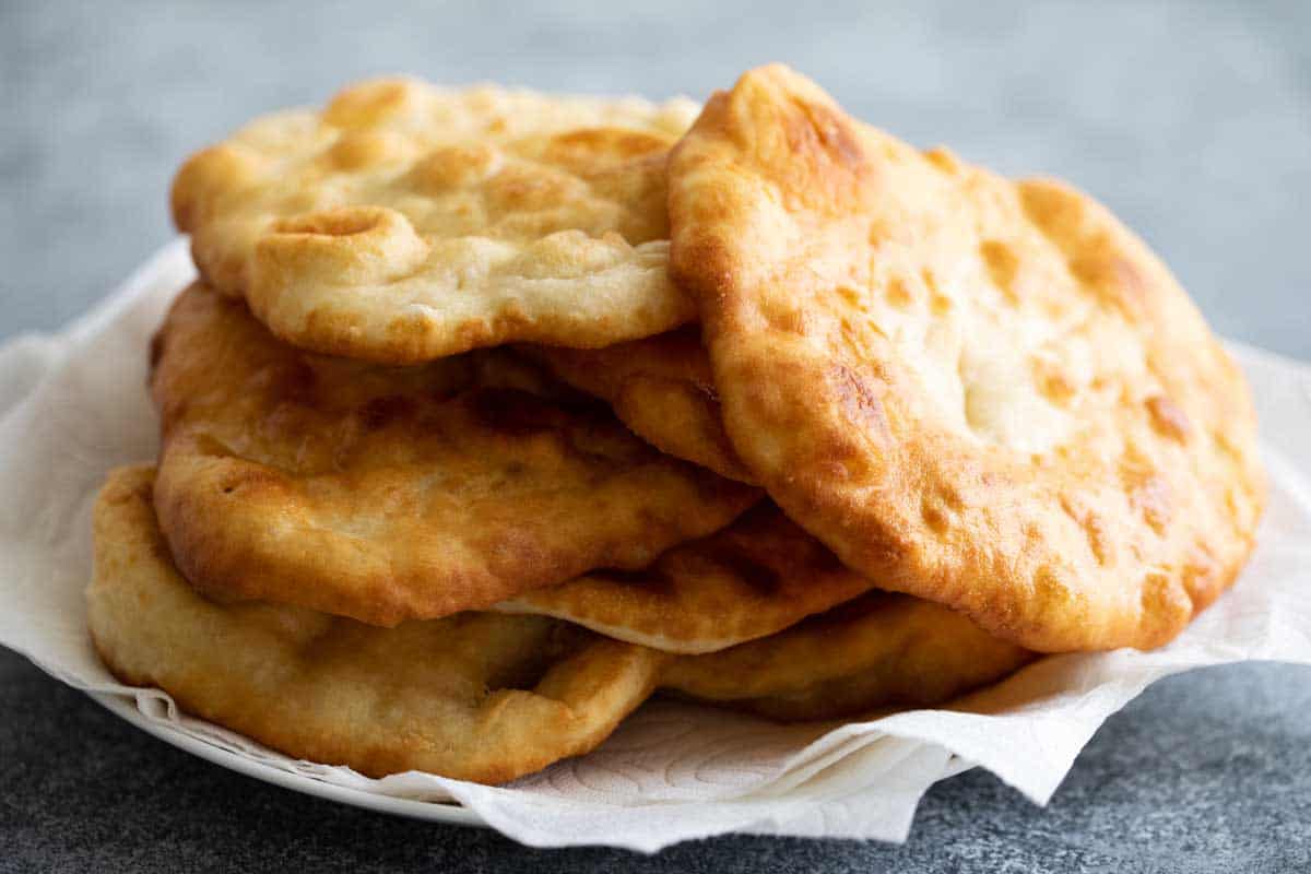 stack of fry bread