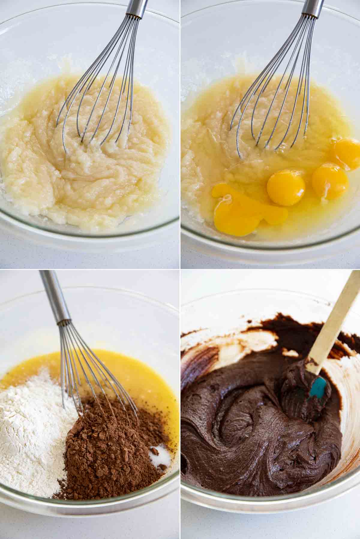 steps to make homemade brownies