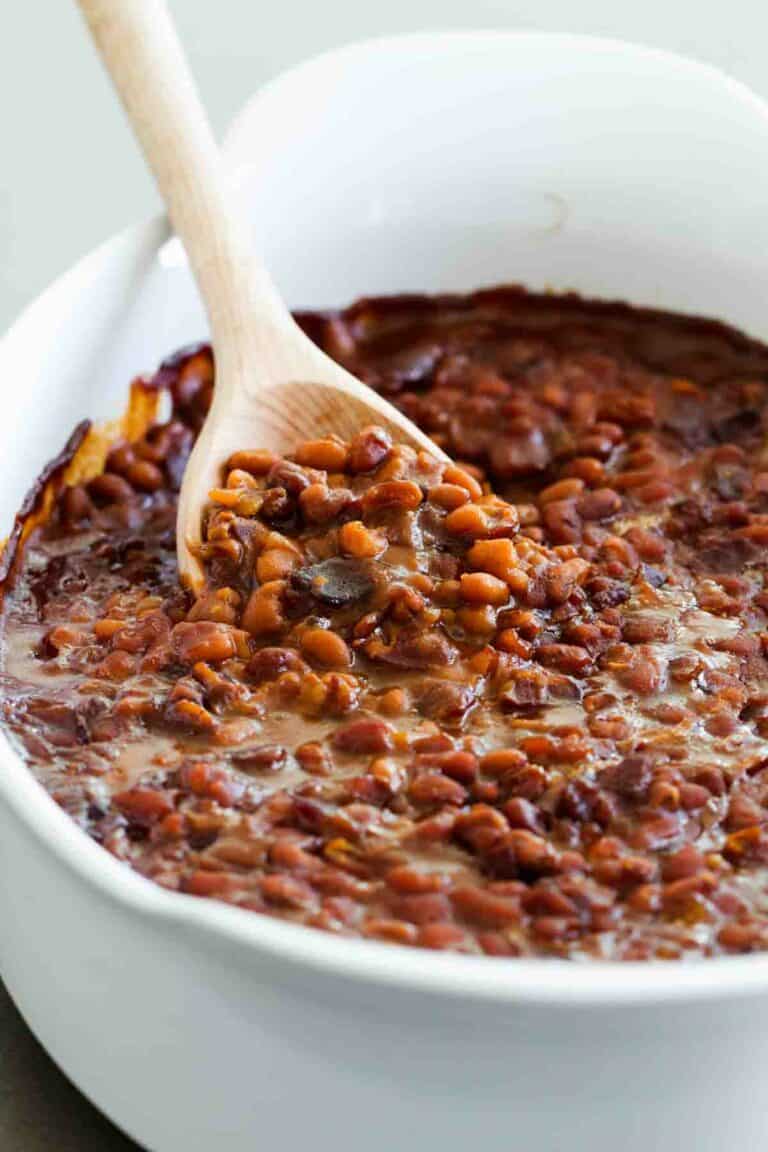Baked Beans with Bacon Taste and Tell